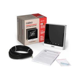 Терморегулятор C732 встраиваемый цифровой 3.5кВт бел. CALEO 0К-00000780