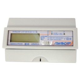 Счетчик Р 3/3Т-05/1К-5/7.5-15-2 3х230/400В 3ф многотариф. полукосвенного включения 5/7.5А класс точн