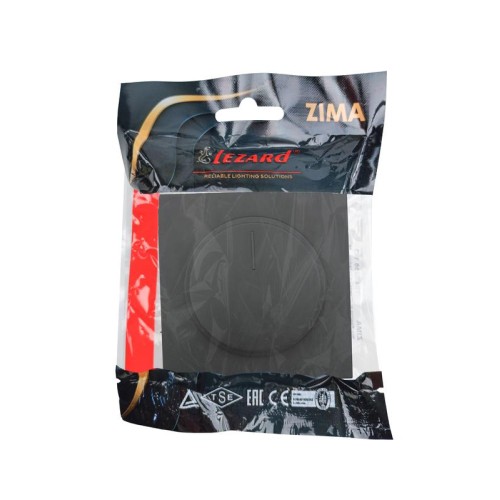 Диммер 800Вт СП ZIMA IP20 черн. бархат LEZARD 704-4288-115