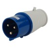 Вилка переносная 23 2Р+РЕ 32А 220В IP44 V-32-2P-PE-IP44 ЭРА Б0032852