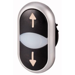 Кнопка двойная M22-DDL-S-X7/X7 EATON 216710
