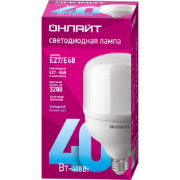 Лампа светодиодная высокомощная 82 903 OLL-T100-40-230-865-E27E40 40Вт 6500К холод. бел. E27/E40 320