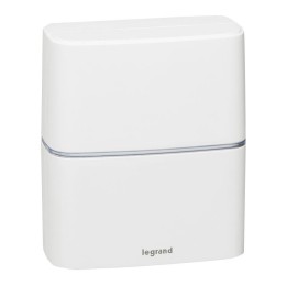 Комплект беспроводного звонка "Премиум" - 30 рингтон. дальн. 200м бел. с доп. звонком "Комфорт" с пи