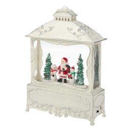 Фонарь декоративный с эффектом снегопада и подсветкой Рождественский лес бел. Neon-Night 501-165