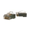 Разъем легкой оконцовки RJ-45 (8P8C) под витую пару язычек Arch кат. 6 (50микродюймов) экранир. унив