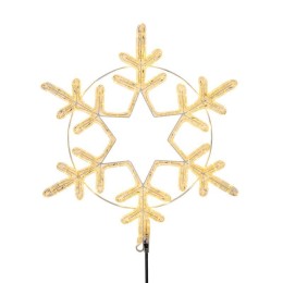 Фигура светодиодная "Снежинка большая" 55х55см 180LED тепл. бел. 22Вт 220-240В IP65 дюралайт Neon-Ni