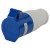 Розетка переносная 213 2Р+РЕ 16А 220В IP44 R-16-2P-PE-IP44 ЭРА Б0032861