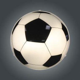 Светильник 300 НПБ 01-2х60-139 М16 "Футбол"глянц. бел./кл. пк (инд. упак.) Элетех 1005206045