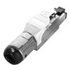 Разъем полевой оконцовки RJ-45 (8P8C) под витую пару для ож кабеля toolless кат. 6A экранир. накручи