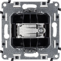 Розетка телевизионная TV 1-м Valena Life 0-2400МГц с топологией "звезда" с лицев. панелью механизм б
