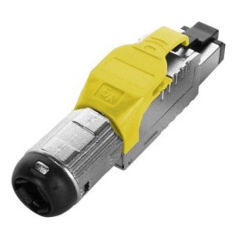Разъем полевой оконцовки RJ-45 (8P8C) под витую пару для ож кабеля toolless кат. 6A экранир. накручи