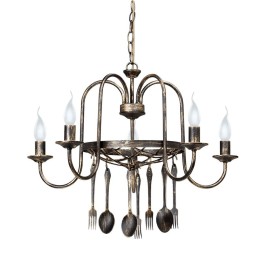 Люстра 5xE14 макс. 40Вт Vitaluce V1372/5