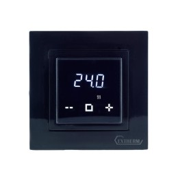 Термостат програмируемый с сенсорными кнопками и датчиком темпер. пола без расписания совместим с ра