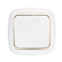 Выключатель 1-кл. СП 6А IP20 бел. Bylectrica С1 6-158