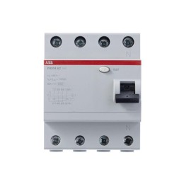 Выключатель дифференциального тока (УЗО) 4п 40А 300мА тип AC FH204AC-40/0.3 4мод. ABB 2CSF204003R340