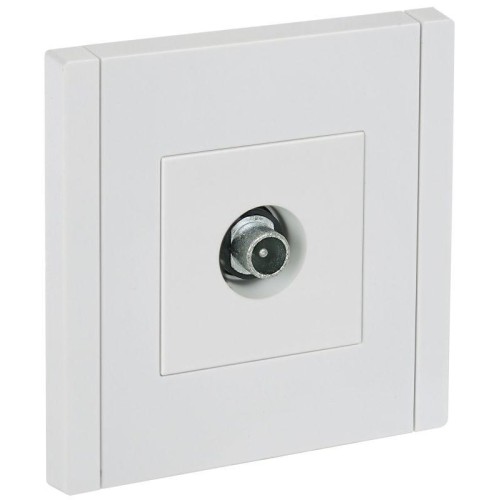Розетка TV проходная FORTE&PIANO FP229 бел. IEK FP-A10-P-K01