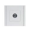 Розетка TV проходная FORTE&PIANO FP229 бел. IEK FP-A10-P-K01