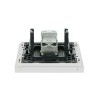 Розетка TV проходная FORTE&PIANO FP229 бел. IEK FP-A10-P-K01