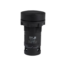 Кнопка с фиксацией OptiSignal Compact D22 С7-PH-220 черн. 2НО XB7NH23 КЭАЗ 362079