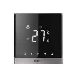 Терморегулятор C732 встраиваемый цифровой 3.5кВт сереб. CALEO 0К-00000782