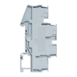 Колодка клеммная пружинная двухуровневая 4 Push-in сер. EKF PIT-4-double