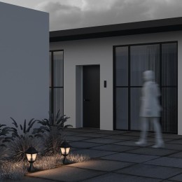 Светильник Abbey Road 1х60Вт E27 IP44 ландшафтный Maytoni O004FL-01B