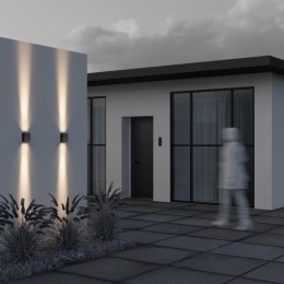 Светильник Shell 15Вт 3000К IP54 бра настен. Maytoni O570WL-L20B3K