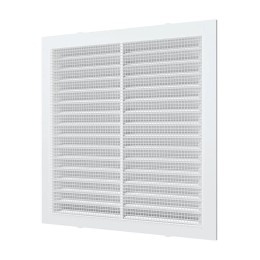 Решетка вентиляционная вытяжная 138х138 бел. ERA 1313С