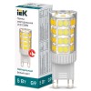 Лампа светодиодная Corn 5Вт капсульная 4000К нейтр. бел. G9 230В керамика IEK LLE-Corn-5-230-40-G9