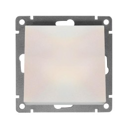 Выключатель 1-кл. СП Афина 10А IP20 механизм жемчуж. Universal A0021-OBr