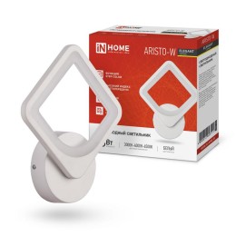 Светильник светодиодный ELEGANT ARISTO-W 15Вт 3000-6500К 1050лм 230В STEP COLOR бел. IN HOME 4690612