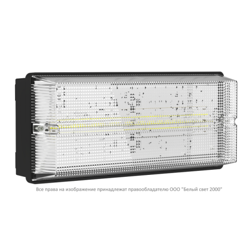 Светильник аварийный BS-UNIVERSAL-10-L5-LED 3000К Black Белый свет a32040