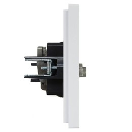 Розетка 2-м TV+SAT FORTE&PIANO FP238 бел. IEK FP-AF20-O-K01