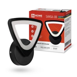 Светильник светодиодный ELEGANT SANSAR-B 15Вт 3000-6500К 1050лм 230В STEP COLOR черн. IN HOME 469061