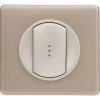 Выключатель 1-кл. 1п 2мод. СП Celiane 10А IP21 230В 10AX механизм сер. Leg 067002