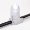 Гирлянда светодиодная "LED ClipLight" 1.5м 665LED бел. 80Вт 12В IP65 провод черн. (уп.100м) Neon-Nig