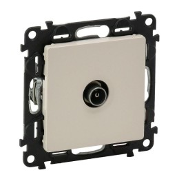 Розетка телевизионная TV 1-м Valena Life 0-2400МГц с топологией "звезда" с лицев. панелью механизм с