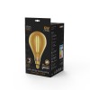 Лампа светодиодная филаментная Black Filament 6Вт PS160 золотая 2700К тепл. бел. E27 800лм GAUSS 179