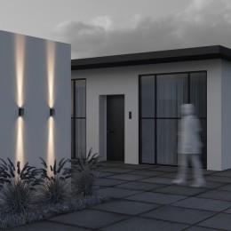 Светильник Shell 8Вт 3000К IP54 бра настен. Maytoni O570WL-L10B3K