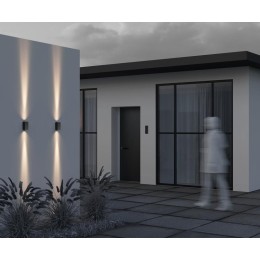 Светильник Shell 8Вт 3000К IP54 бра настен. Maytoni O570WL-L10B3K