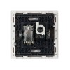 Розетка 2-м TV+RJ45 кат.5E FORTE&PIANO FP236 бел. IEK FP-AK20-1-K01