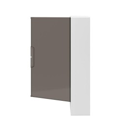 Щиток настенный 36мод. IP41 с тонированной дверцей с шинами PEN 2шт 8 отверст.+2шт 10 отверст. бел.