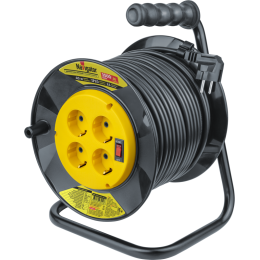 Удлинитель на катушке 4х40м с заземл. 93 912 NPE-R-04-40-E-3х1.5 NAVIGATOR 93912