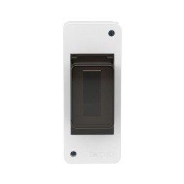 Щиток настенный 2мод. IP41 с тонированной дверцей бел. DKC F02W0WD