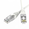 Патч-корд экранированный Ultra SLIM CAT6A S/FTP 4х2 30 AWG LSZH 0.5м бел. DKC RN6ASF4505WH-30