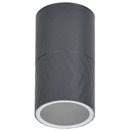 Светильник 5110 GU10 IP65 уличный потолочный сер. IEK LT-UPU0-5110-GU10-1-K03