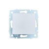 Розетка 1-м СП ASTI 16А IP20 с заземл. с крышкой термопласт механизм бел. LEZARD 7081-0288-123В