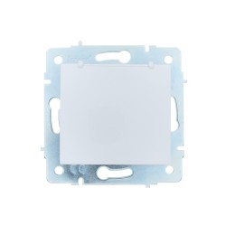 Розетка 1-м СП ASTI 16А IP20 с заземл. с крышкой термопласт механизм бел. LEZARD 7081-0288-123В