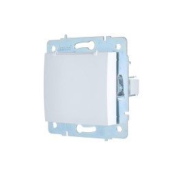 Розетка 1-м СП ASTI 16А IP20 с заземл. с крышкой термопласт механизм бел. LEZARD 7081-0288-123В