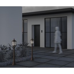 Светильник Albion 1х60Вт E27 IP44 ландшафтный Maytoni O413FL-01BZ1